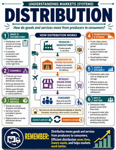 Distribution I Infographic