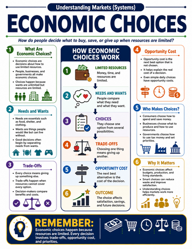 Economic Choices I Infographic
