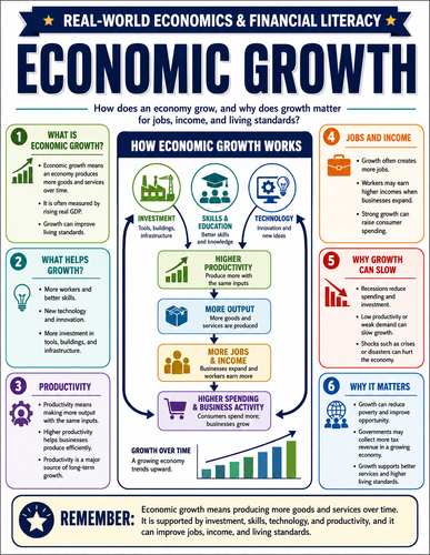Economic Growth I Infographic