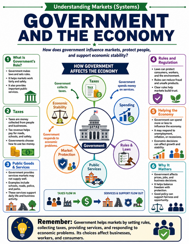 Government and the Economy I Infographic