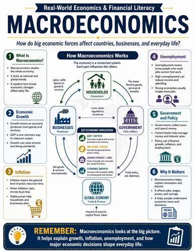 Macroeconomics I Infographic