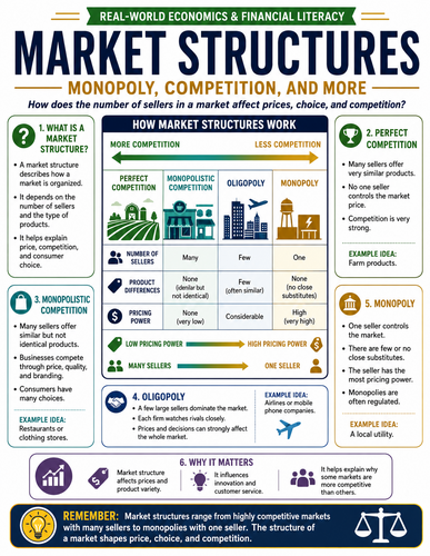 Market Structures I Infographic