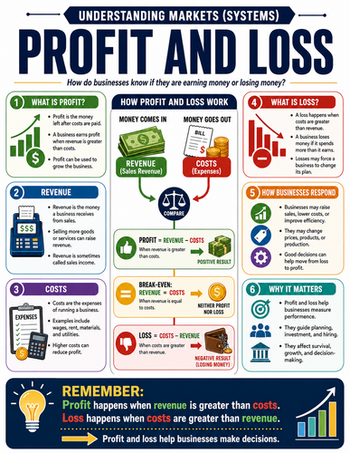 Profit and Loss I Infographic