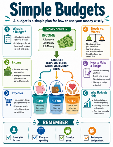Simple Budgets I Infographic