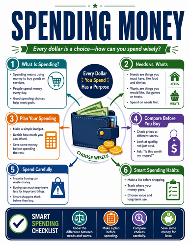 Spending Money I Infographic
