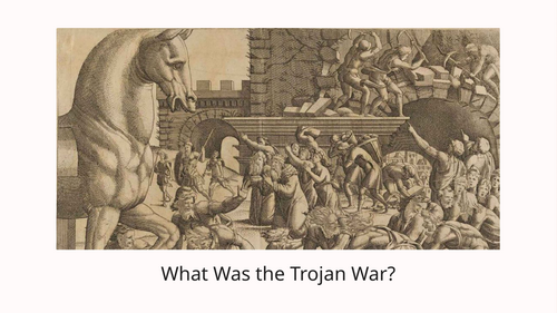 History of the Trojan War Slideshow Presentation