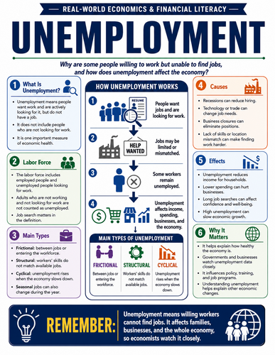 Unemployment I Infographic