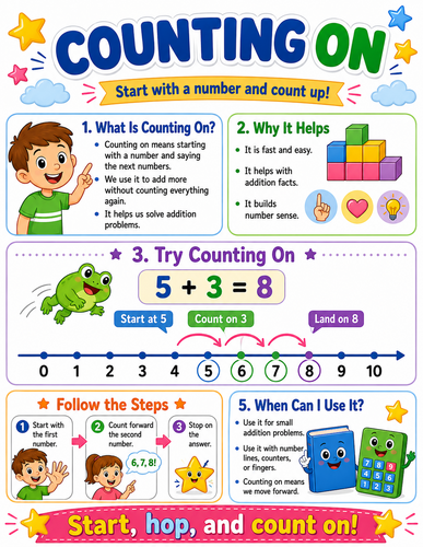 Counting On I Elementary School I Infographic