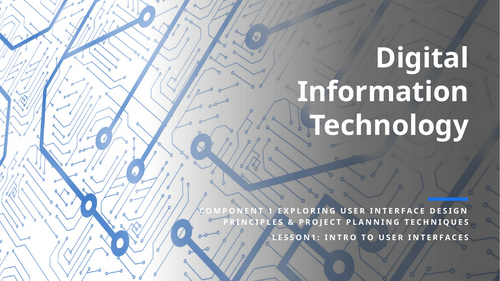 BTEC Digital Information Technology - Comp 1