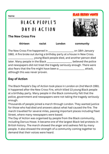 Black People's Day of Action