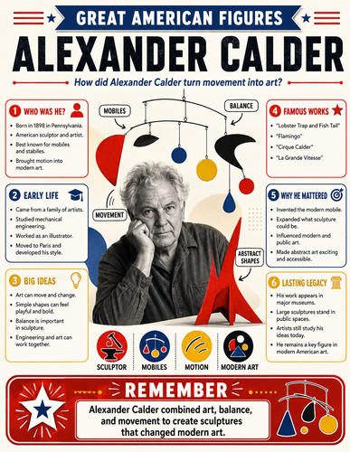 Alexander Calder I Infographic