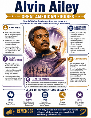 Alvin Ailey I Infographic