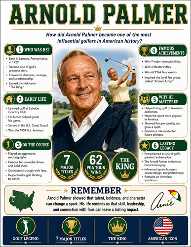 Arnold Palmer I Infographic