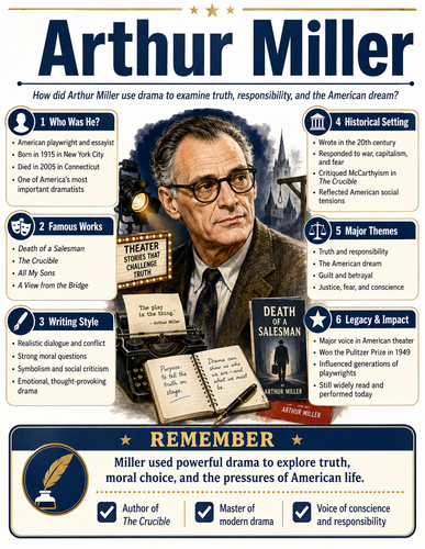Arthur Miller I Infographic