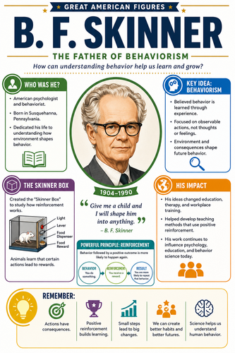 B.F. Skinner I Infographic
