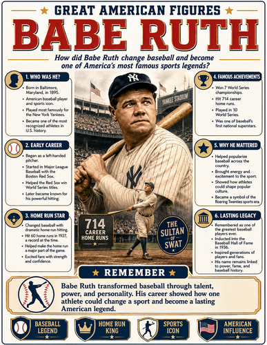 Babe Ruth I Infographic