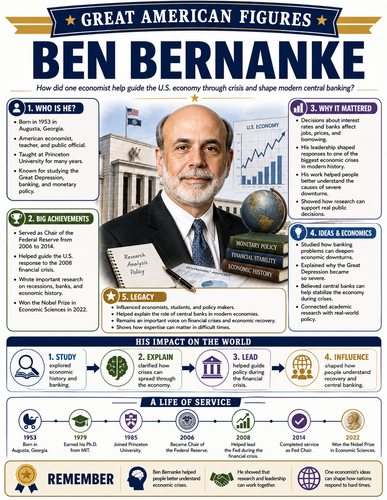 Ben Bernanke I Infographic