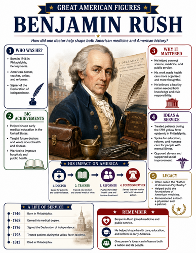 Benjamin Rush I Infographic