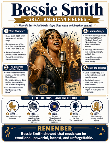 Bessie Smith I Infographic