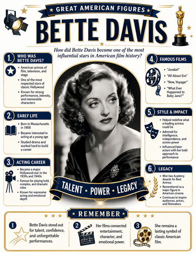 Bette Davis I Infographic