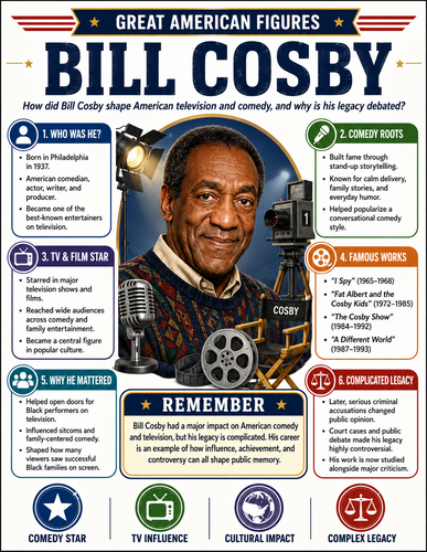 Bill Cosby I Infographic