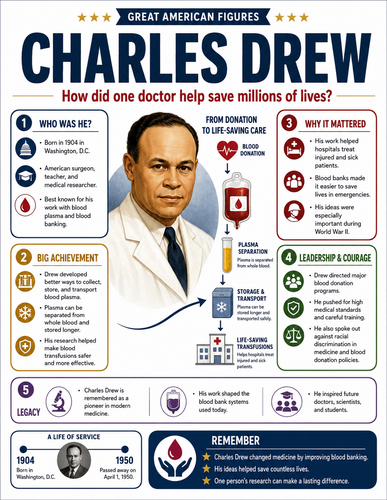 Charles Drew I Infographic