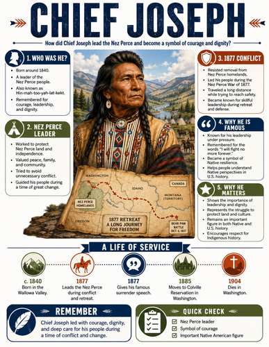 Chief Joseph I Infographic