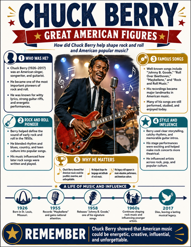 Chuck Berry I Infographic