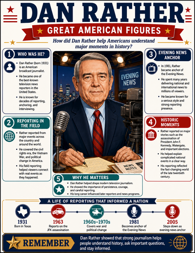 Dan Rather I Infographic