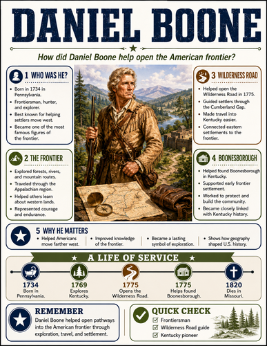 Daniel Boone I Infographic