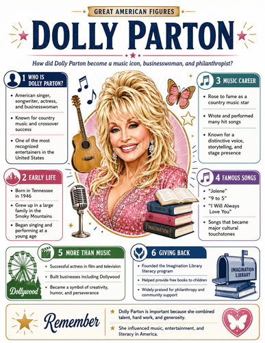 Dolly Parton I Infographic