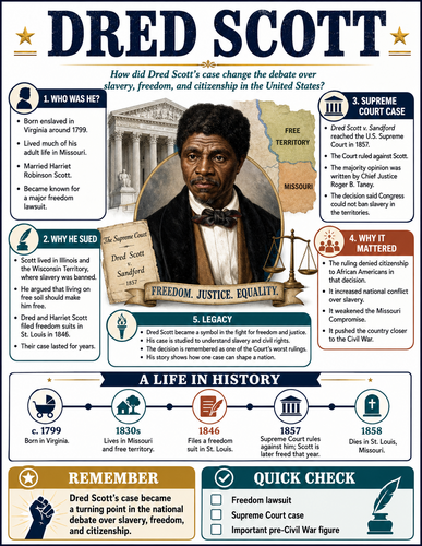 Dred Scott I Infographic