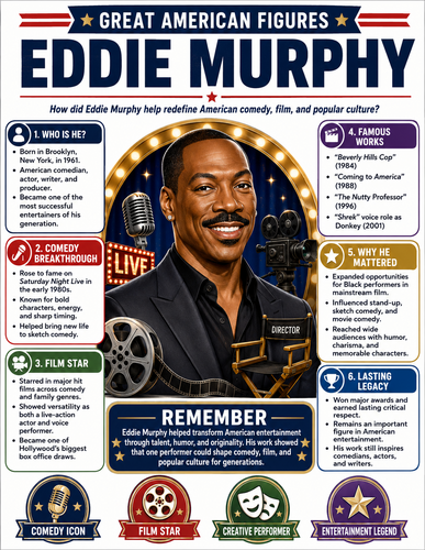Eddie Murphy I Infographic