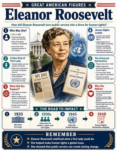 Eleanor Roosevelt I Infographic