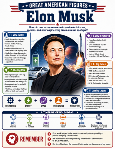Elon Musk I Infographic