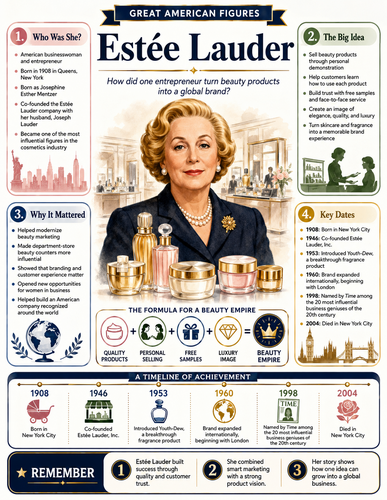 Estée Lauder I Infographic