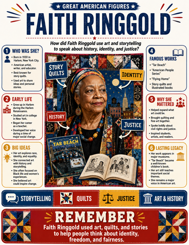 Faith Ringgold I Infographic