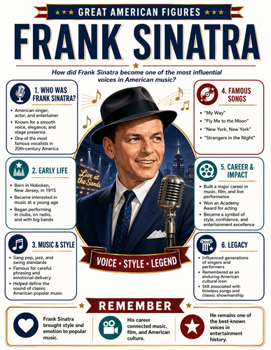 Frank Sinatra I Infographic