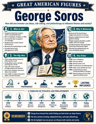 George Soros I Infographic