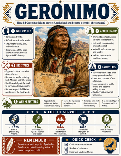 Geronimo I Infographic
