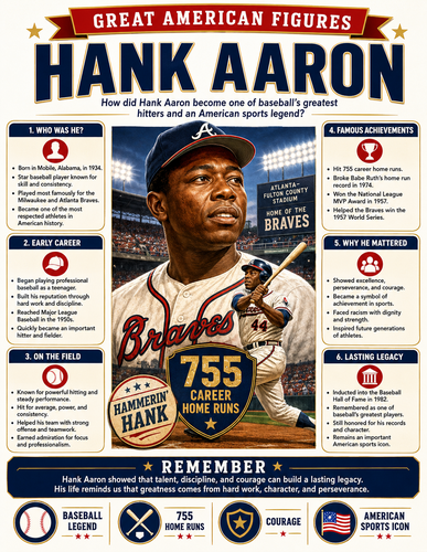 Hank Aaron I Infographic