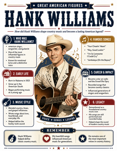 Hank Williams I Infographic