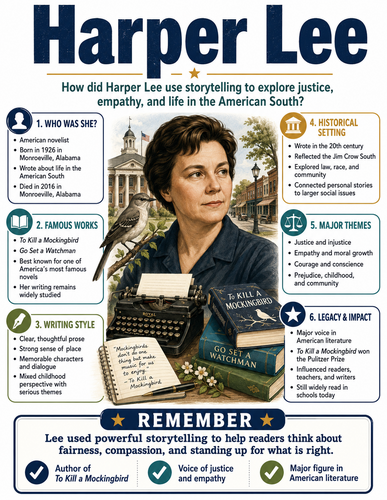 Harper Lee I Infographic