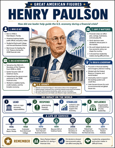 Henry Paulson I Infographic