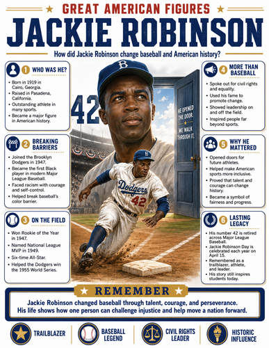 Jackie Robinson I Infographic