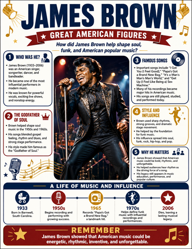 James Brown I Infographic