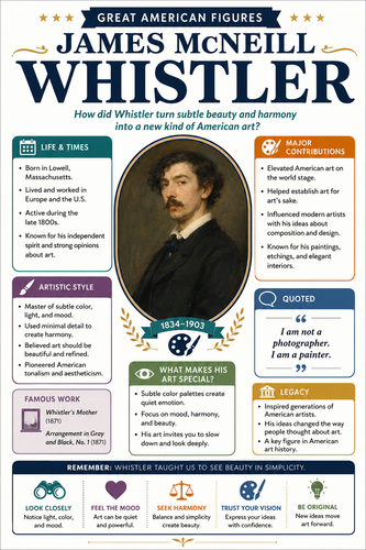 James McNeill Whistler I Infographic
