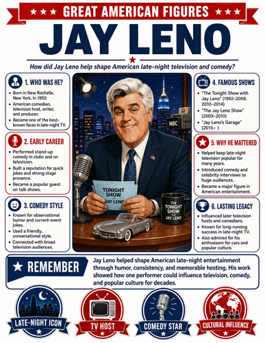 Jay Leno I Infographic