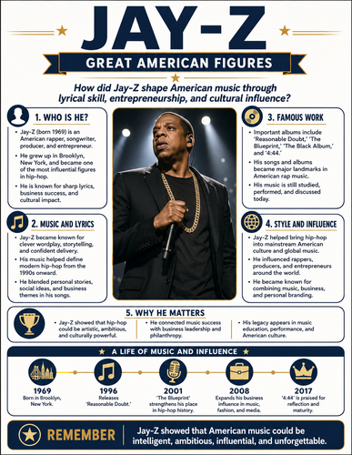 Jay-Z I Infographic