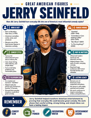 Jerry Seinfeld I Infographic